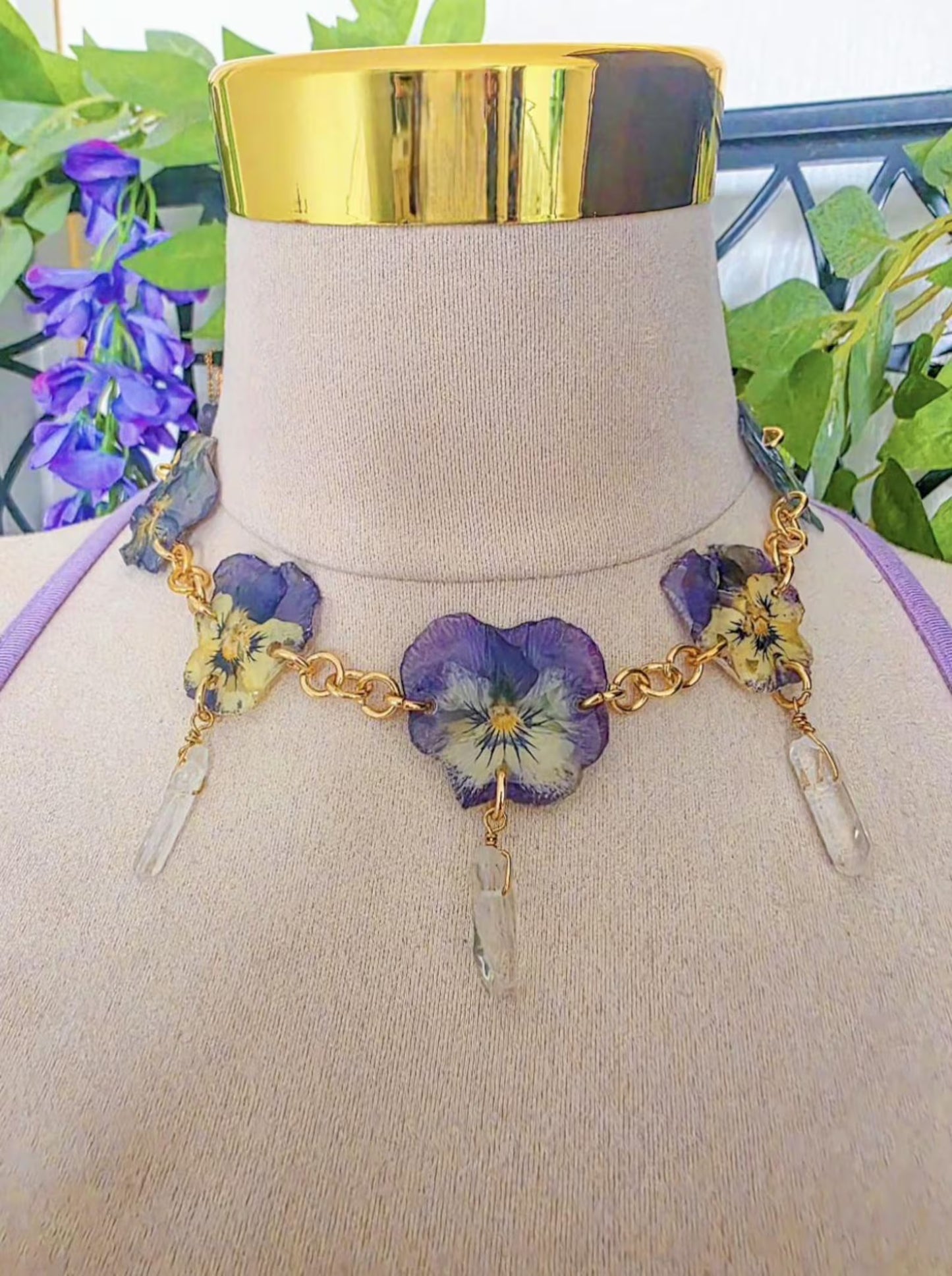 Violet Dew Choker