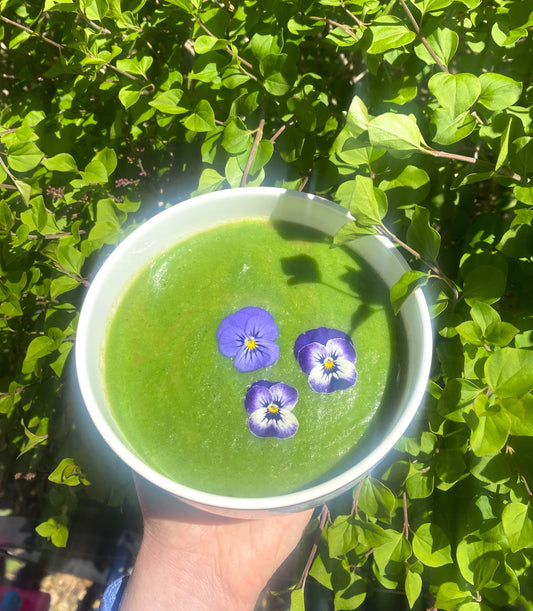 Mineral Rich Nettle Soup