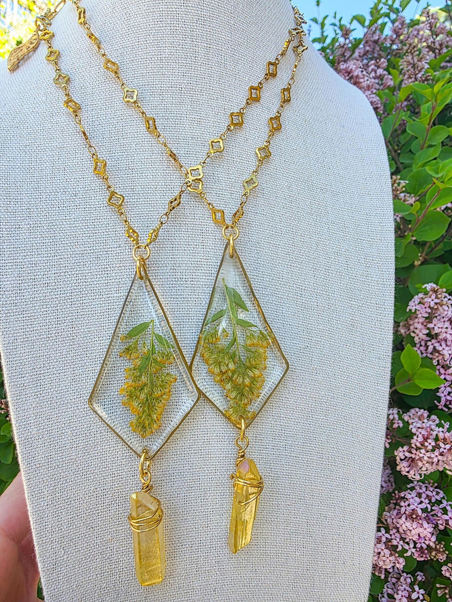 Goldenrod Necklace