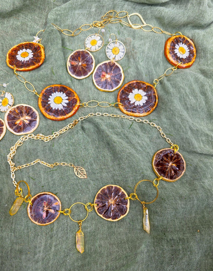 Citrus Daisy Belt