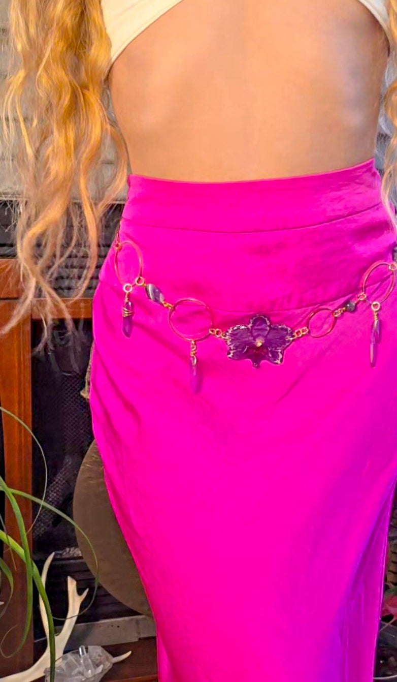 Orchid Bloom belt