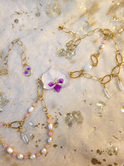 Orchid & Pearl belt