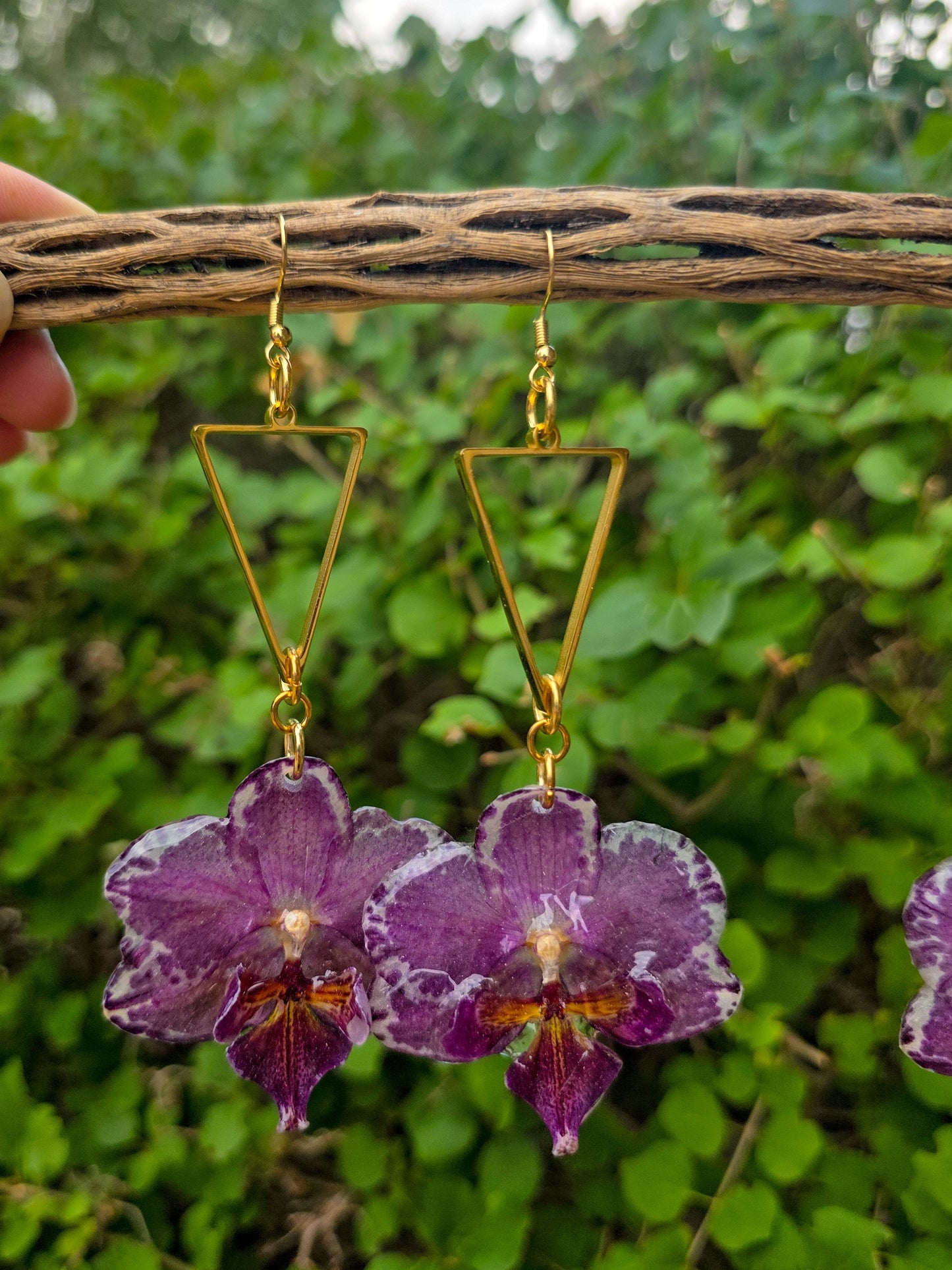 Pixie Orchid drops - Speckle
